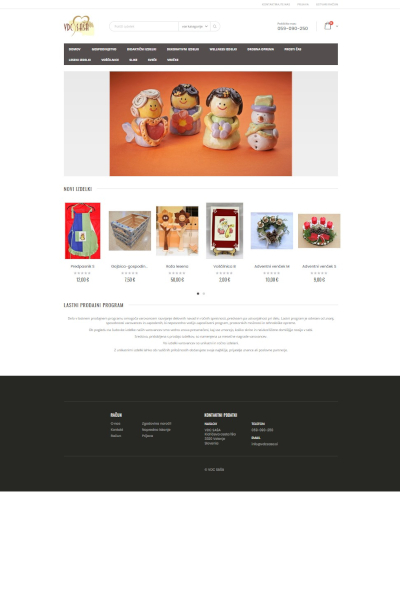 Spletna trgovina - VDC Saša